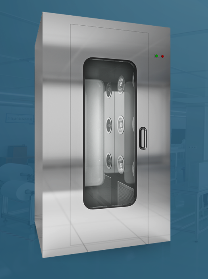 无接触感应风淋室：以智能防交叉，筑牢洁净第一关